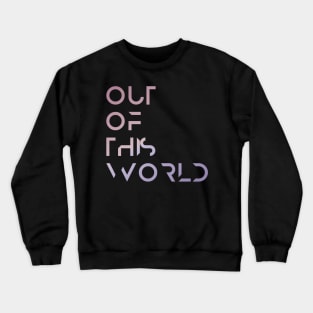 Out of this World- Lavender Crewneck Sweatshirt